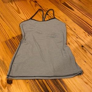 RARE Stripped LULULEMON Tank